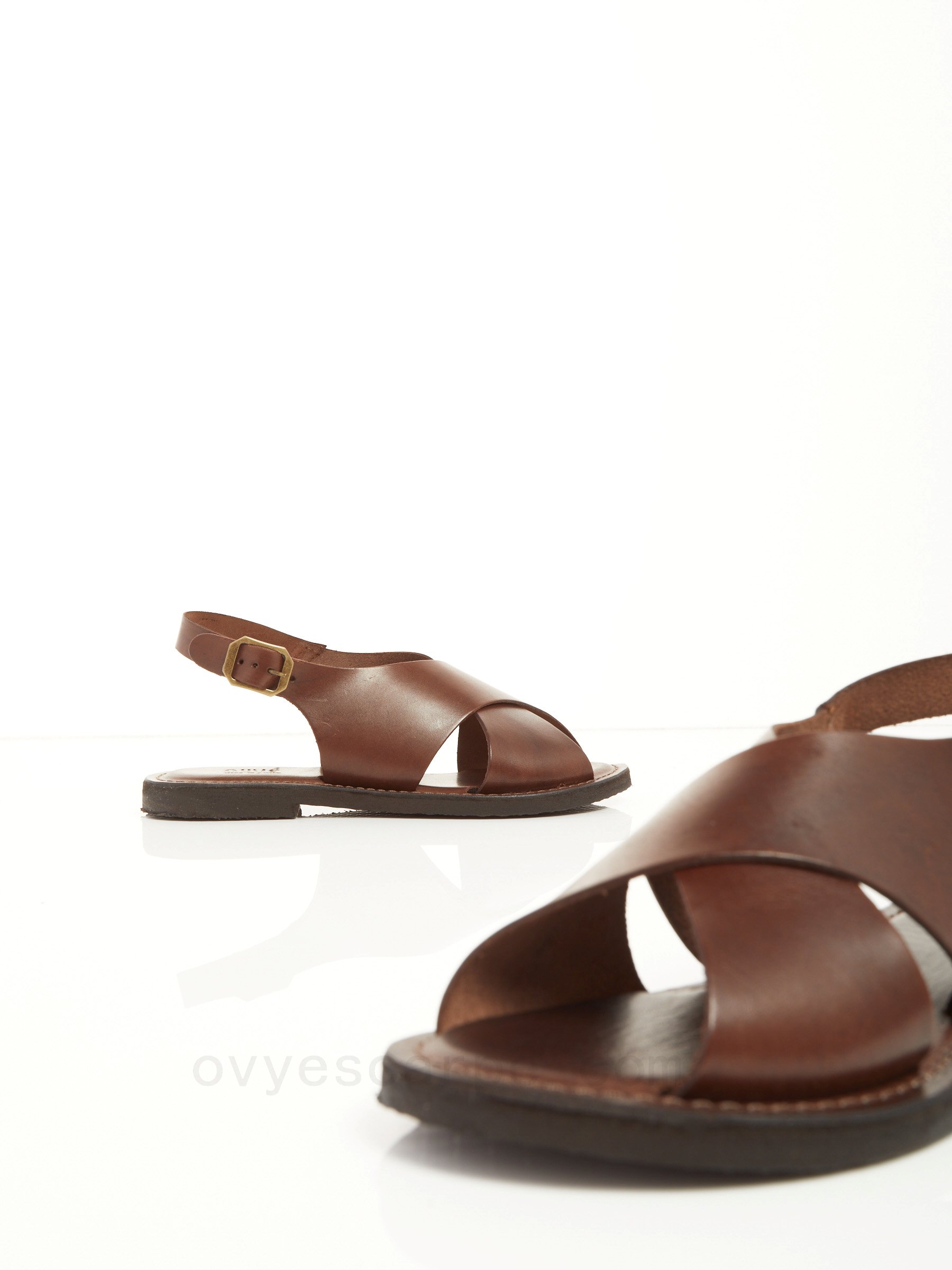 scarpe ovy&#232; outlet Leather Sandals F08161027-0503